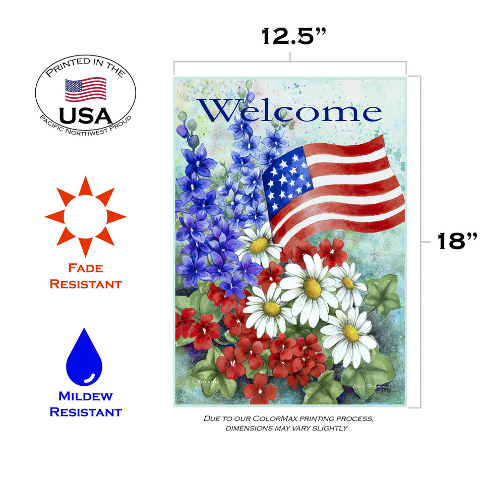 Toland Home Garden 1112200 Americana Nichoir De Bienvenue 31